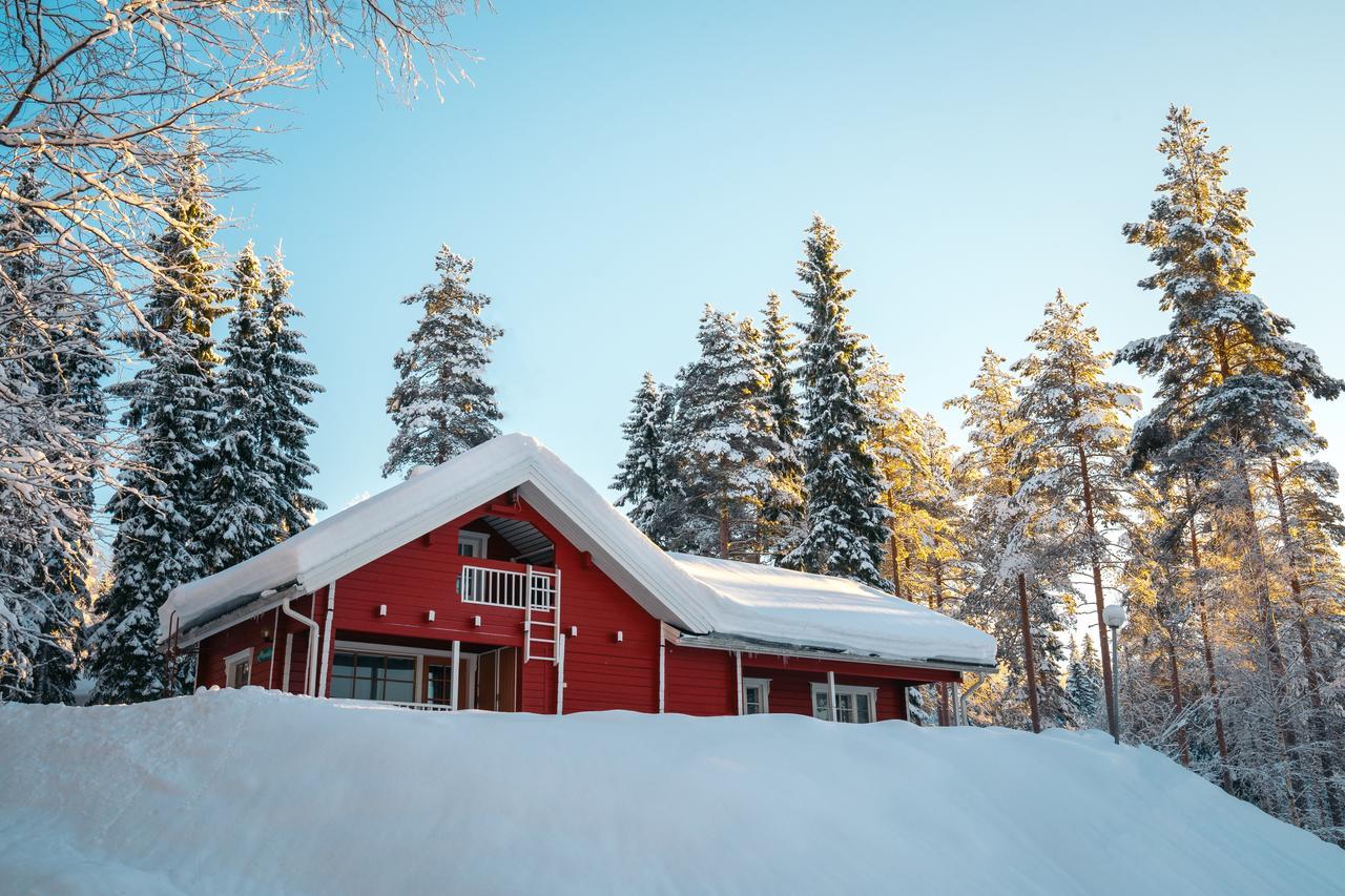 Lomaperkkiö Cottages Kajana Eksteriør bilde